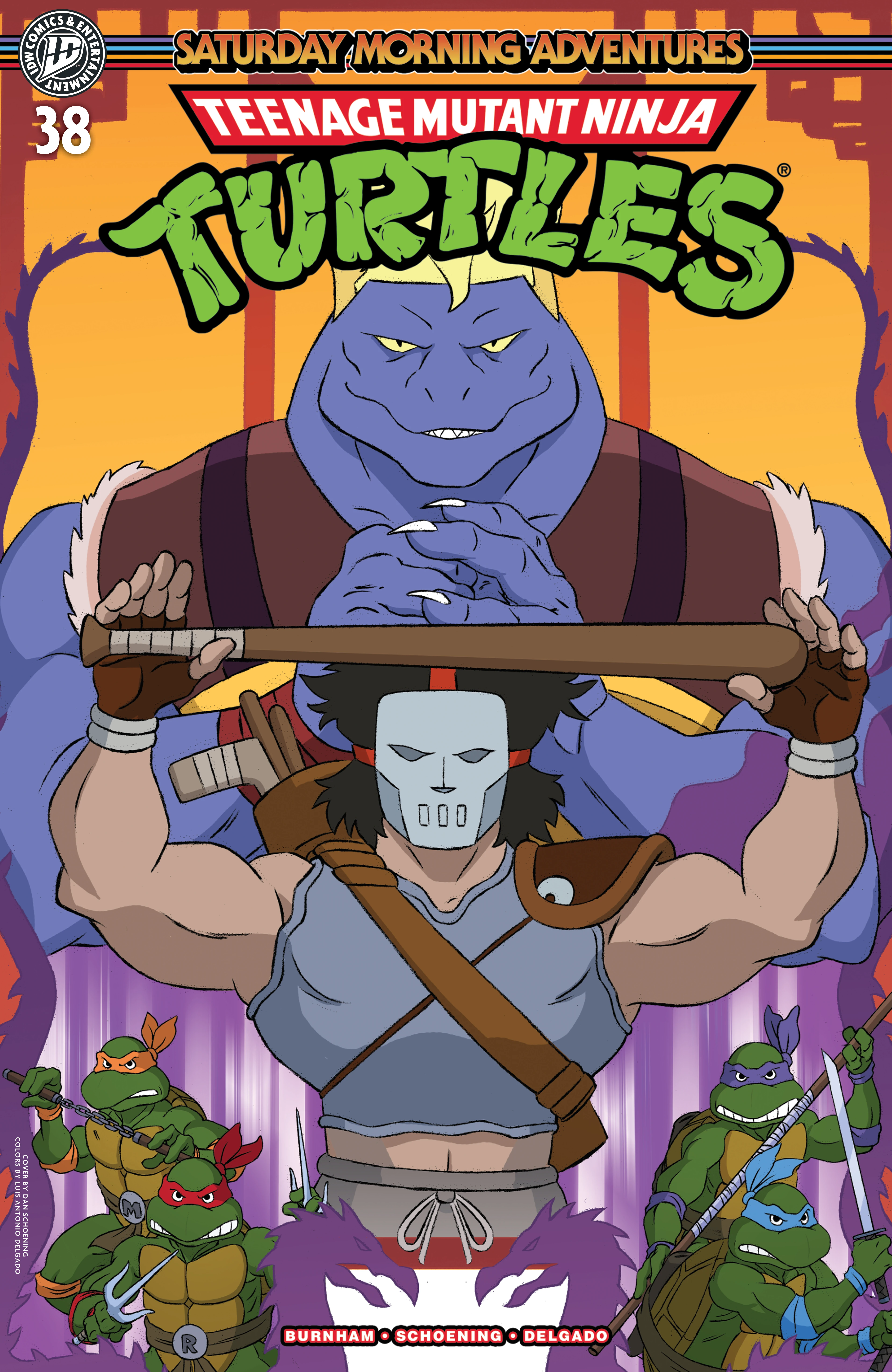 Teenage Mutant Ninja Turtles: Saturday Morning Adventures #38 (IDW Publishing, 2026) cover